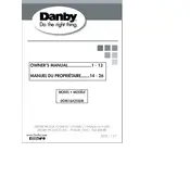 Danby DOM16A2SSDB Microwave manual cover