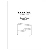 Crosley CF1124 Storage manual cover