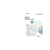 Canon Color Bubble Jet i455 manual cover