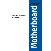 ASUS TUF X470-PLUS GAMING Motherboard manual cover