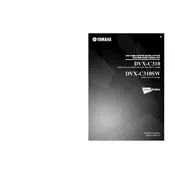 Yamaha DVR-C310 Theater System manual cover