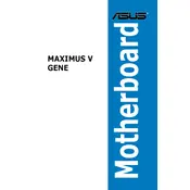 ASUS MAXIMUS V GENE Motherboard manual cover