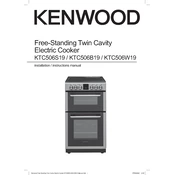 Kenwood KTC506B19 manual cover