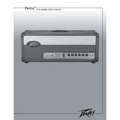 Peavey Penta Amplifier manual cover