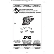 Skil 7302-02 Sander manual cover