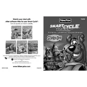 Fisher Price Mattel Smart Cycle Racer Scooby Doo T6352 Toy manual cover