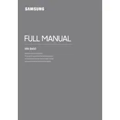 Samsung HW-B650 Soundbar manual cover