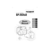 Olympus SP-560UZ manual cover