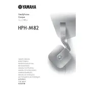 Yamaha HPH-M82 Headphones manual cover