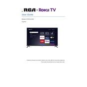 RCA ROKU TV RHORU4309 TV manual cover