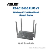 ASUS RT-AC1300G PLUS V3 Router manual cover