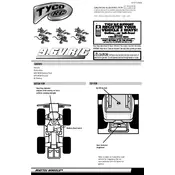 Tyco Mattel RC Ford F-150 Speed Shifters 97471 Toy manual cover