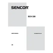 Sencor SCH 330 Charger manual cover