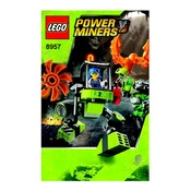 LEGO 8957-1 Construction Set manual cover