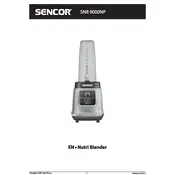 Sencor SNB 9000NP Blender manual cover