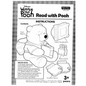 Fisher Price Mattel Read With Pooh 26185 Toy manual cover