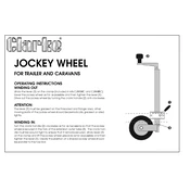 Clarke 7630439 CJW34C Jockey Wheel manual cover