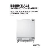 Currys Essentials CIF60W14 manual cover