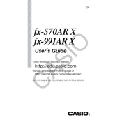 Casio fx-570 Calculator manual cover