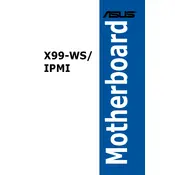 ASUS X99-WS-IPMI Motherboard manual cover