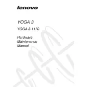 Lenovo IdeaPad Yoga 3 1170 Laptop