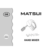 Matsui MHM200 manual cover