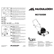 McCulloch M3750SM manual cover