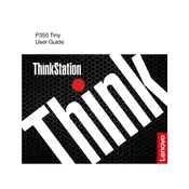 Lenovo ThinkStation P350 Tiny Workstation manual cover