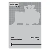 Sencor Element 7Q003 Tablet manual cover