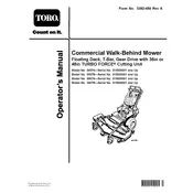 Toro 39074 Mower manual cover