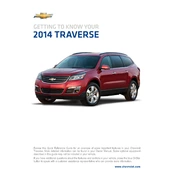 Chevrolet Traverse 2014 manual cover