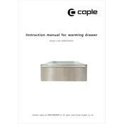 Caple WMD2954SS Drawer manual cover