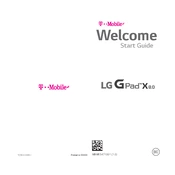 LG G Pad X V521 Tablet manual cover