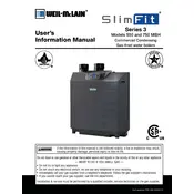 Weil-McLain SlimFit 550 Series 3 Boiler