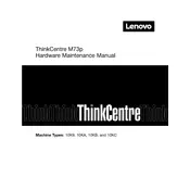 Lenovo ThinkCentre M73p Computer manual cover