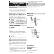 Shimano Tiagra FC-4700 Crankset manual cover