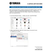 Yamaha A-U671 App manual cover