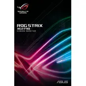 ASUS ROG Strix XG279Q-G GUNDAM EDITION Monitor manual cover