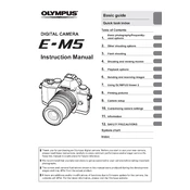 Olympus E-M5 manual cover