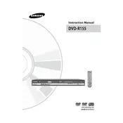 Samsung DVD-R155 DVD Player manual cover