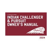 Indian Challenger 2024 Motorcycle manual cover