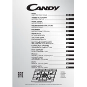 Candy CPG75SWGX manual cover