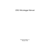 Campbell Scientific CR10 Micrologger Datalogger manual cover