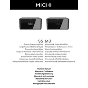 Rotel Michi M8 Amplifier manual cover