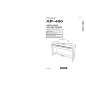 Casio Celviano AP460 Keyboard manual cover