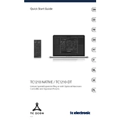 TC Electronic TC1210 NATIVE manual cover