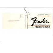 Fender Telecaster 1975 Guitar manual cover