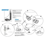 Shure EZB Microphone manual cover