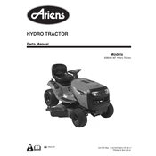 Ariens 936 Series 936042 Tractor manual cover