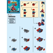 LEGO Super Heroes 76092-2 Construction Set manual cover